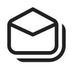 Mail All Read SVG Icon